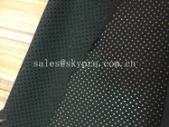 Perforated Neoprene Fabric Roll Shark Skin Embossed SBR CS CR Rubber Sheets With Holes