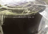 Black Rubber Sheet Non Asbestos skirtboard rubber Natural Sponge , 1mm-100mm Width