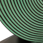 لوح التفاف مطاطي ساندويتش أخضر جانبان مطليان باللون الأسود مقاومة للتآكل